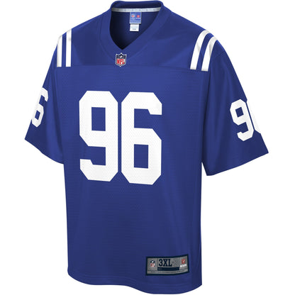 Indianapolis Colts Denico Autry Big Tall NFL jersey front view