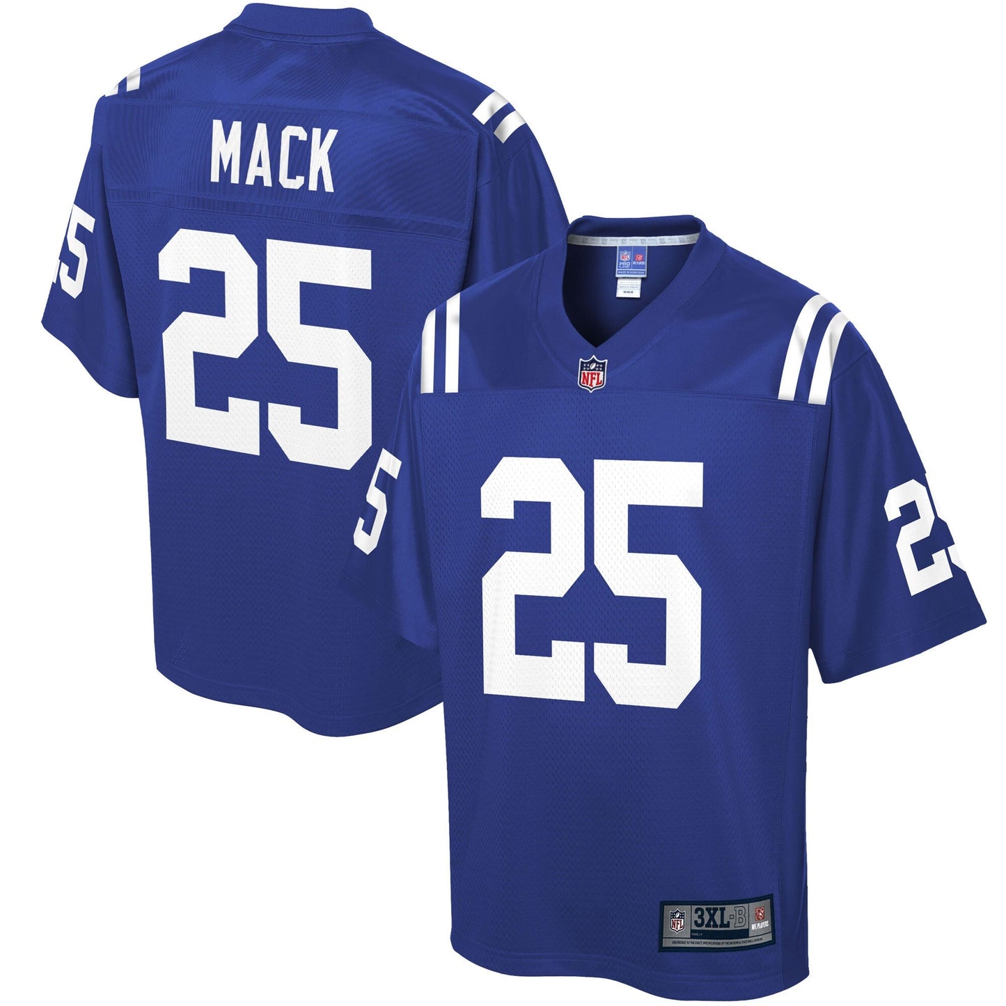 Indianapolis Colts Marlon Mack Big Tall NFL jersey front view