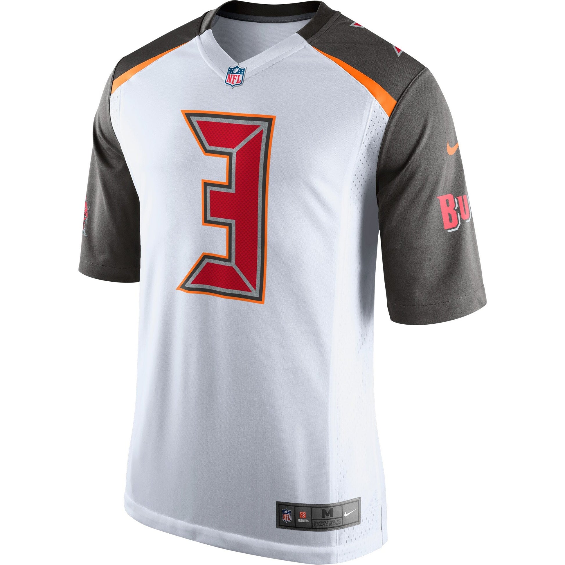 Tampa Bay Buccaneers Jameis Winston NFL jersey front view
