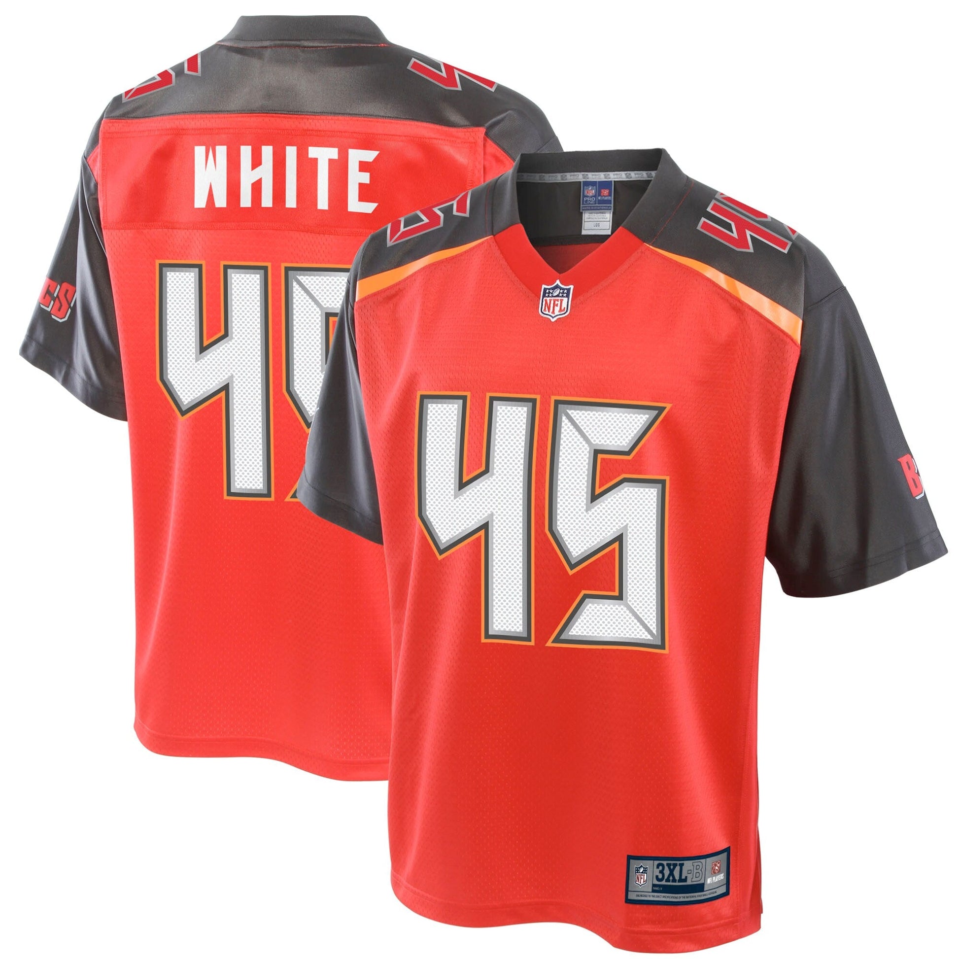Tampa Bay Buccaneers Devin Big Tall NFL jersey front view