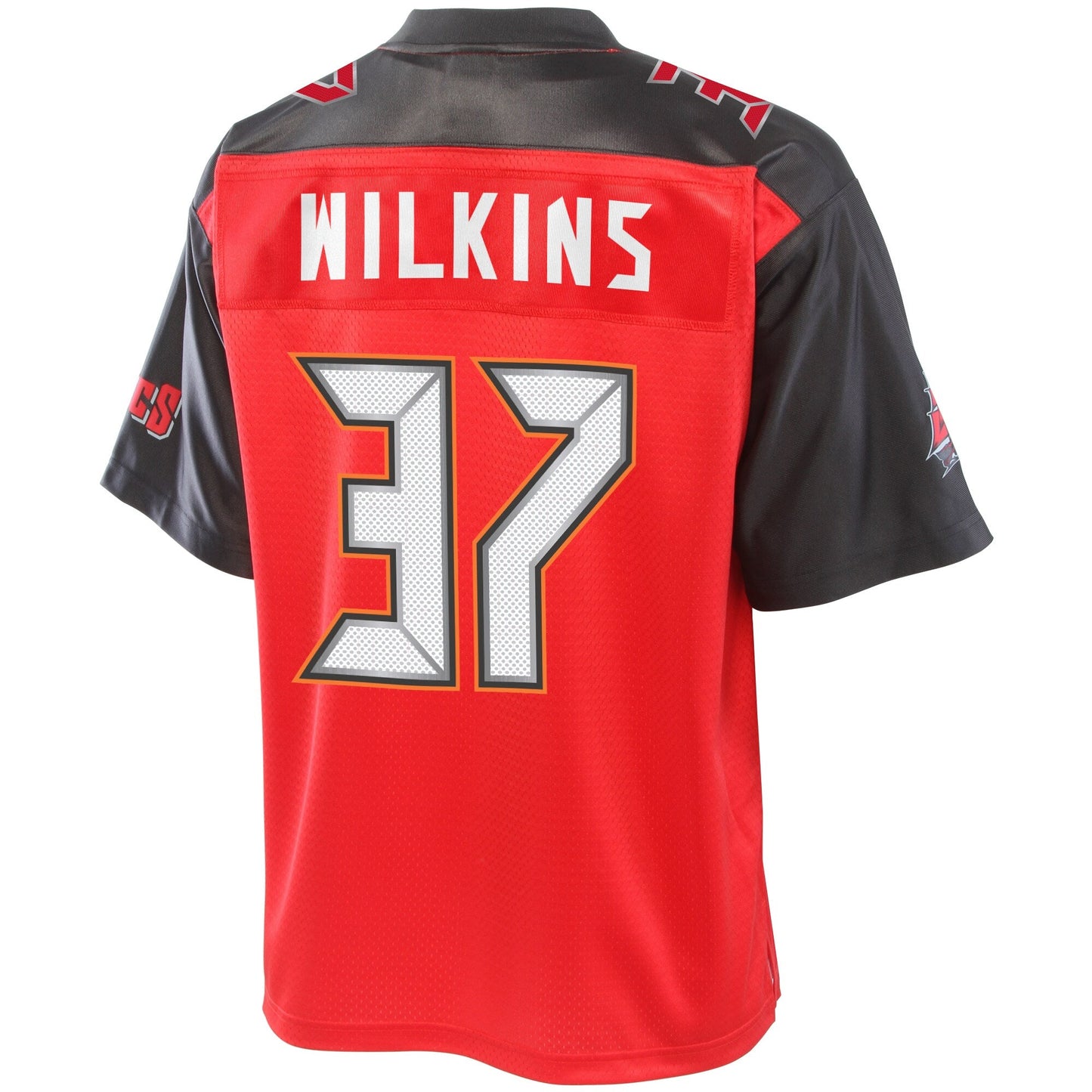 Tampa Bay Buccaneers Mazzi Wilkins Big Tall NFL jersey front view