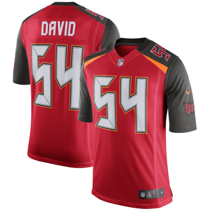 Tampa Bay Buccaneers Lavonte David Speed Machine NFL jersey front view
