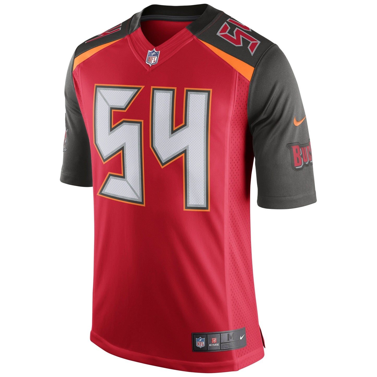 Tampa Bay Buccaneers Lavonte David Speed Machine NFL jersey front view