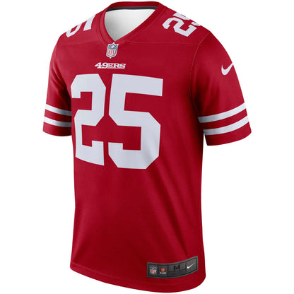 San Francisco 49ers Richard Sherman Scarlet Legend NFL jersey front view