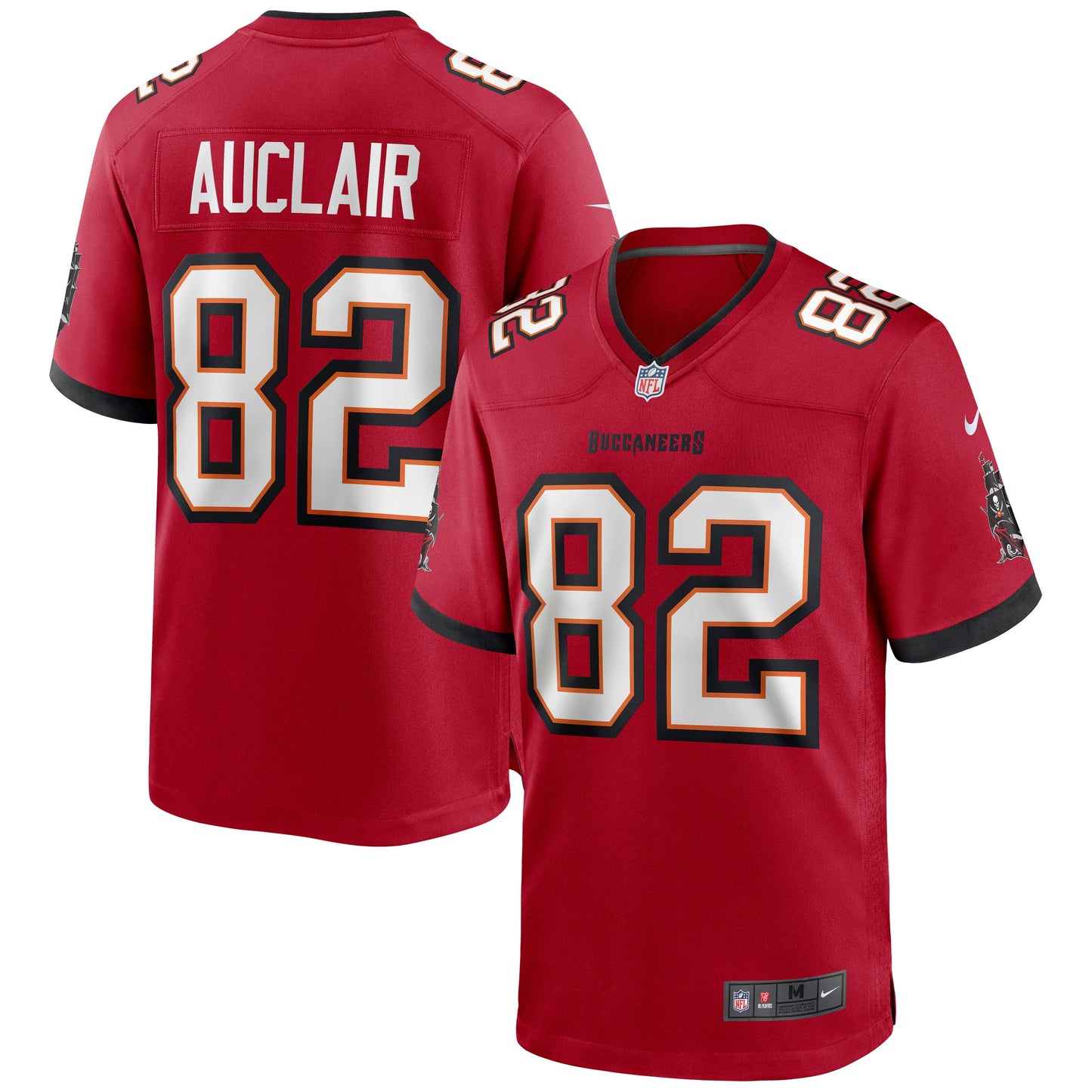 Tampa Bay Buccaneers Antony Auclair NFL jersey front view