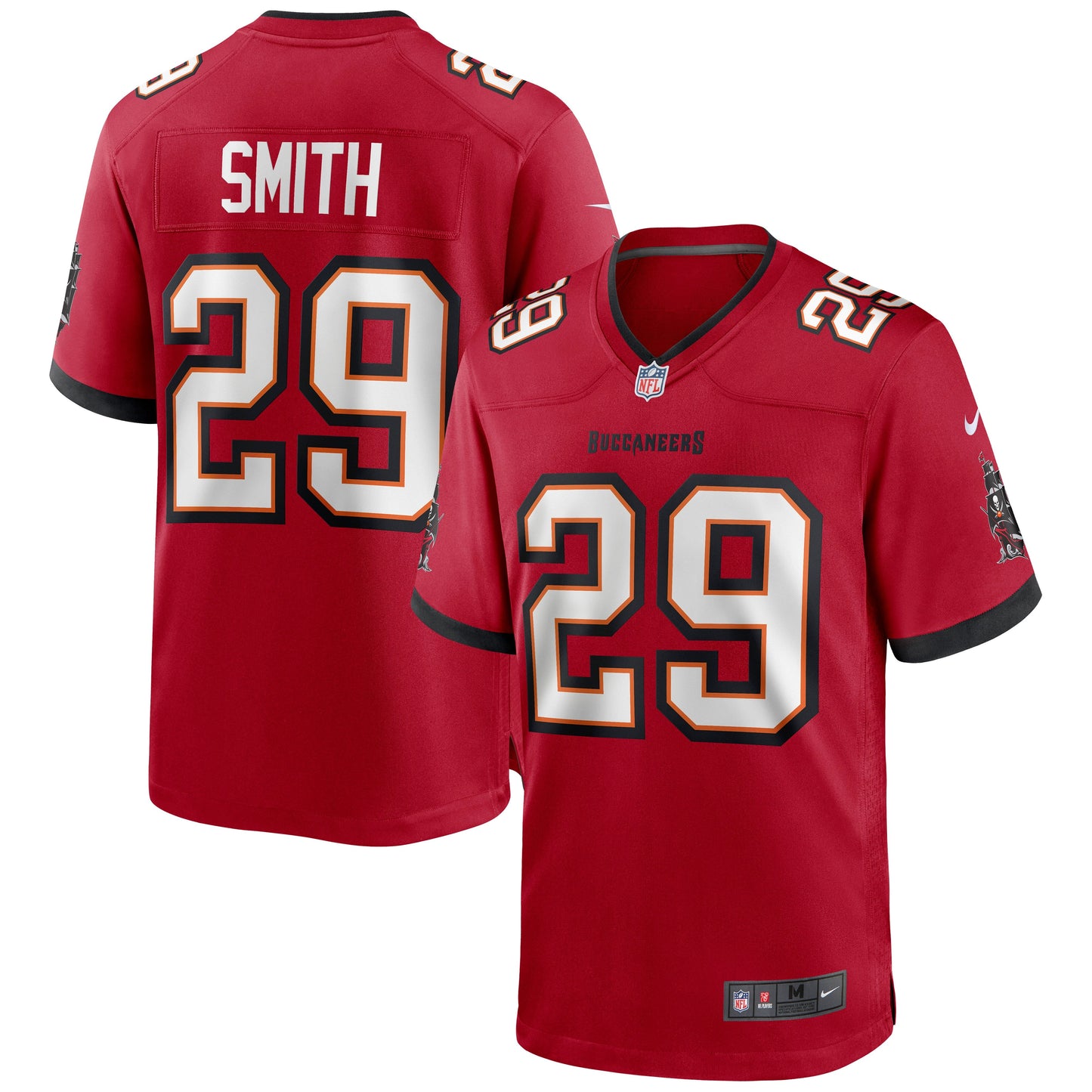 Tampa Bay Buccaneers Ryan Smith NFL jersey front view