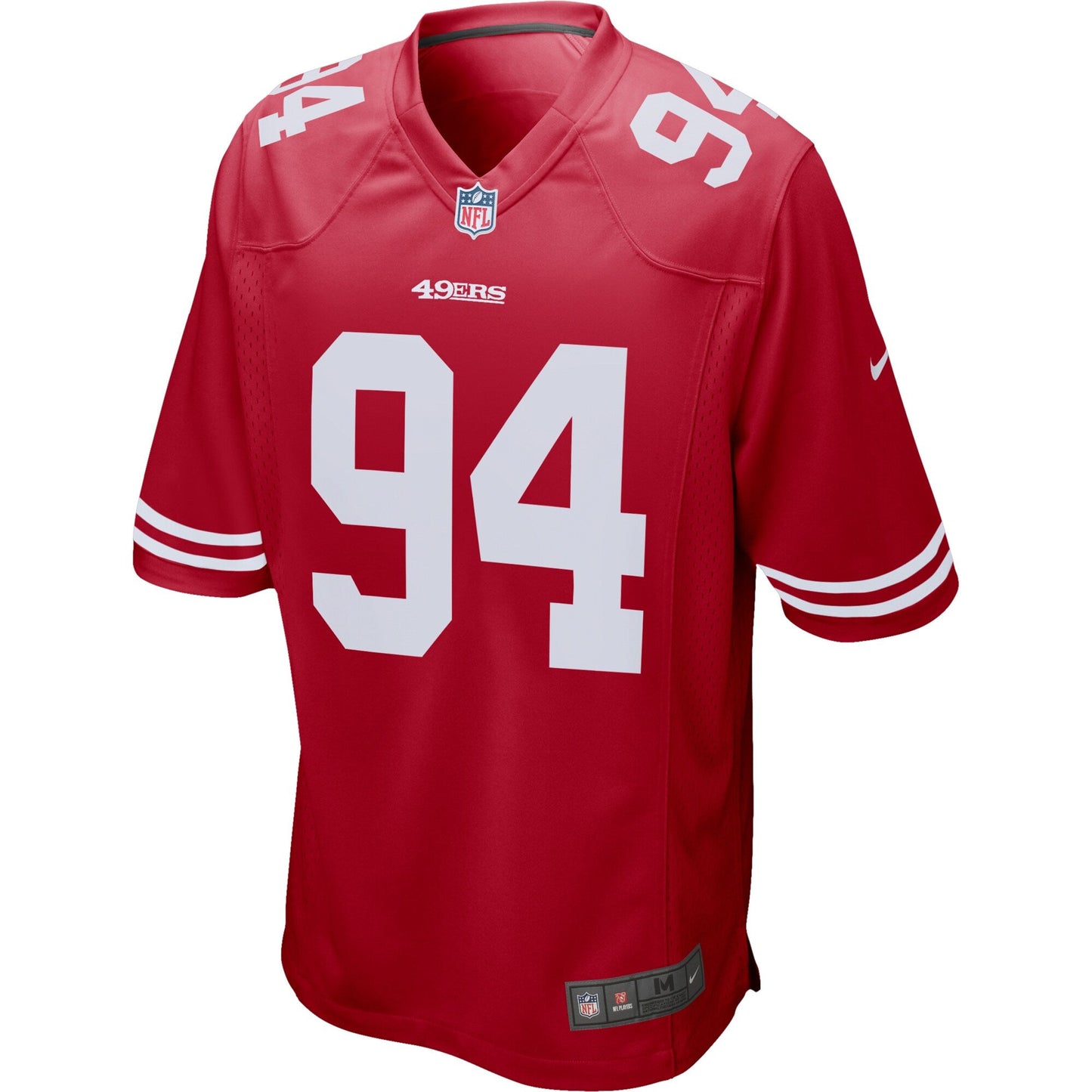 San Francisco 49ers Solomon Thomas Scarlet NFL jersey front view