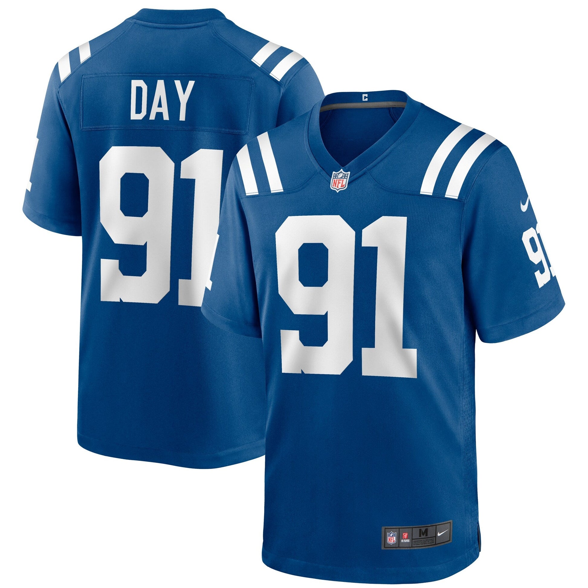 Indianapolis Colts Sheldon Day NFL jersey front view