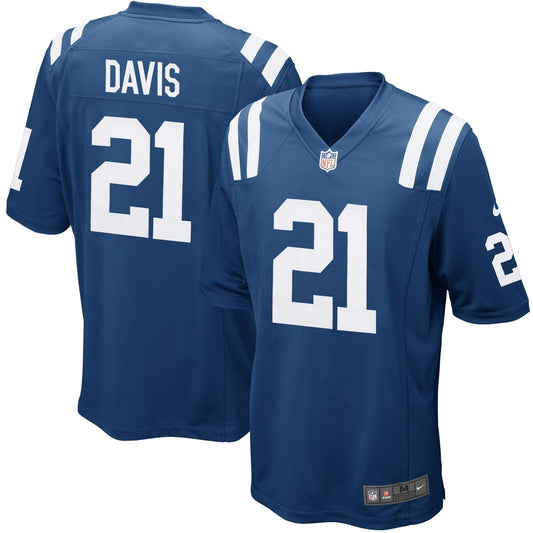 Indianapolis Colts Vontae Davis NFL jersey front view
