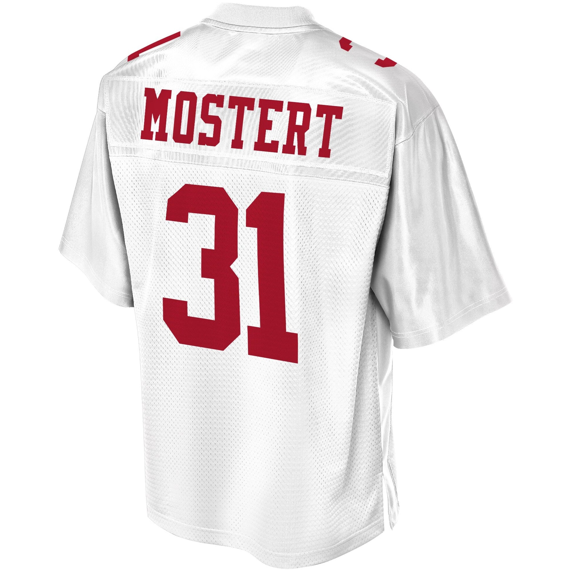 San Francisco 49ers Raheem Mostert NFL jersey front view