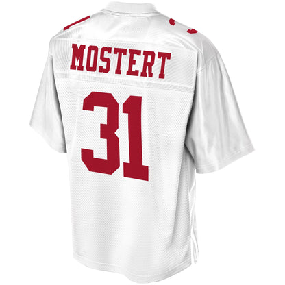 San Francisco 49ers Raheem Mostert NFL jersey front view