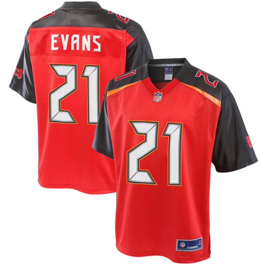 Tampa Bay Buccaneers Justin Evans Big Tall NFL jersey front view