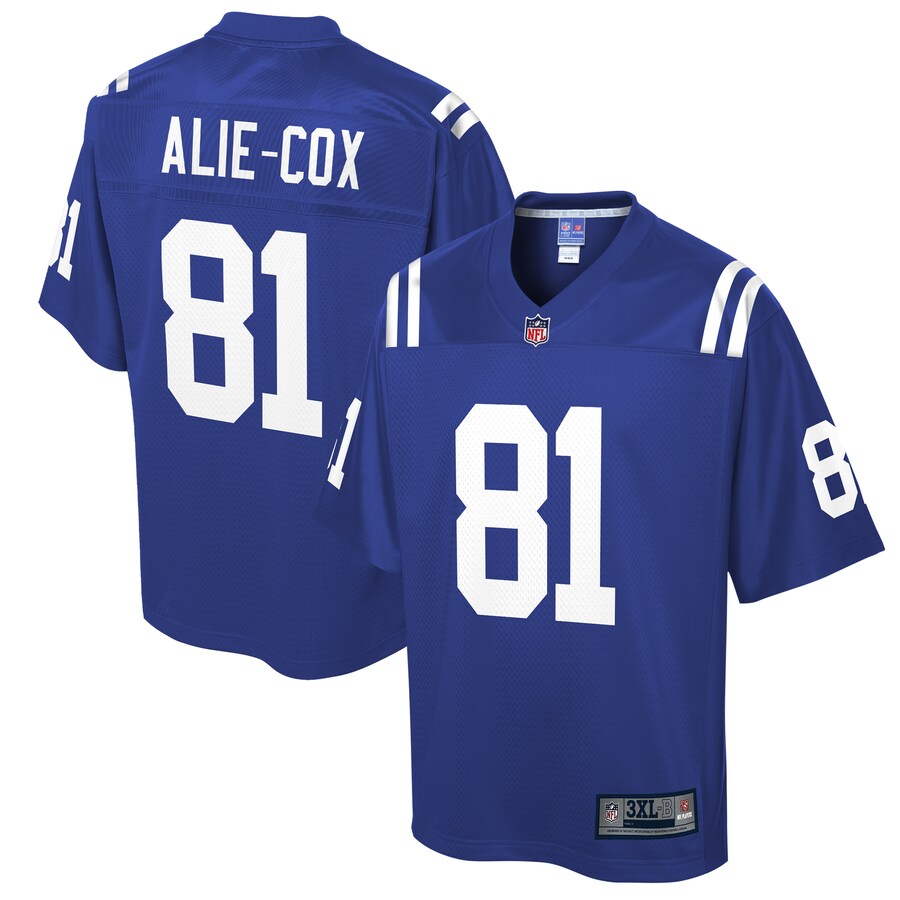 Indianapolis Colts Mo Alie Cox Big Tall NFL jersey front view