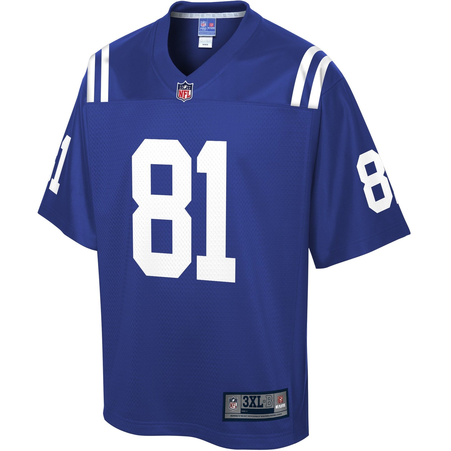 Indianapolis Colts Mo Alie Cox Big Tall NFL jersey front view