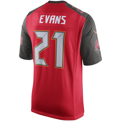 Tampa Bay Buccaneers Justin Evans NFL jersey front view