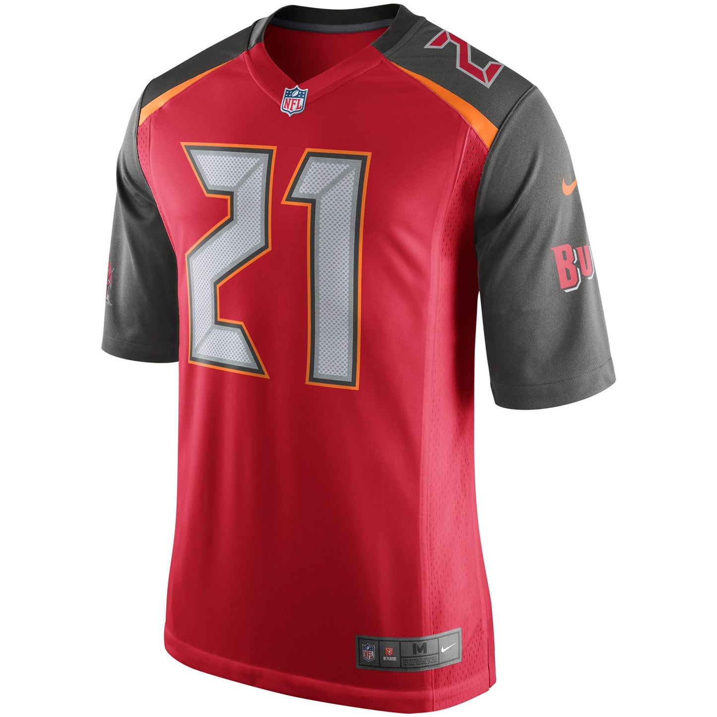 Tampa Bay Buccaneers Justin Evans NFL jersey front view