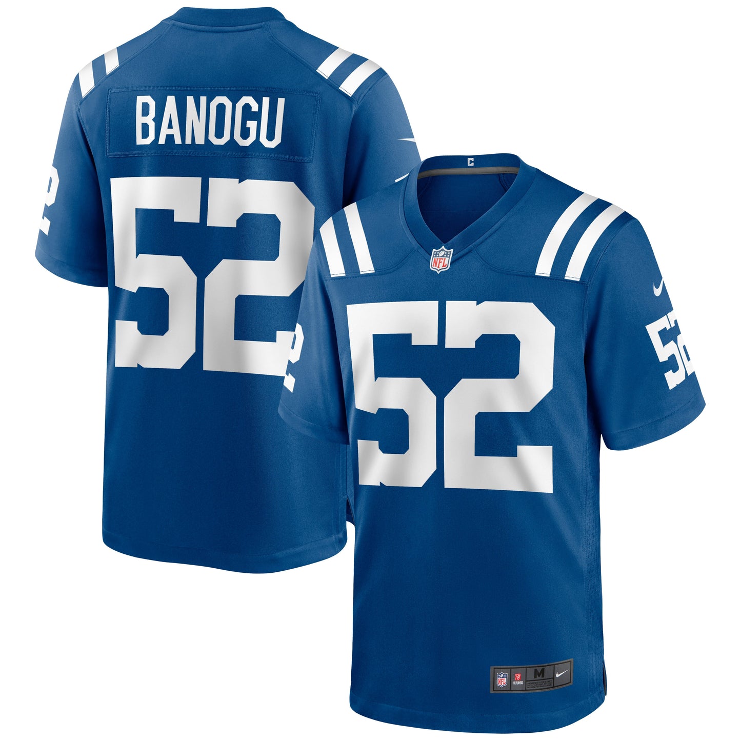 Indianapolis Colts Ben Banogu NFL jersey front view