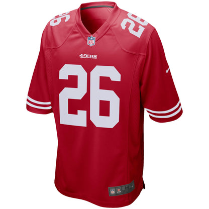 San Francisco 49ers Tevin Coleman Scarlet NFL jersey front view