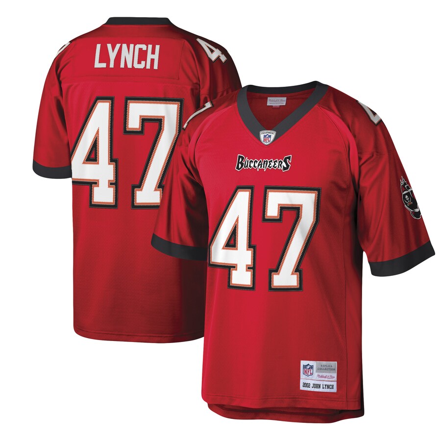 Tampa Bay Buccaneers John Lynch Legacy NFL jersey front view