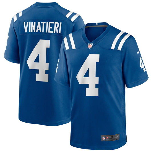Indianapolis Colts Adam Vinatieri NFL jersey front view