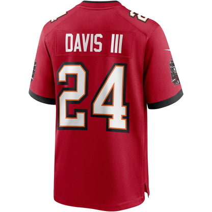 Tampa Bay Buccaneers Carlton Davis III NFL jersey front view