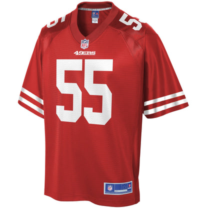 San Francisco 49ers Dee Ford Scarlet NFL jersey front view