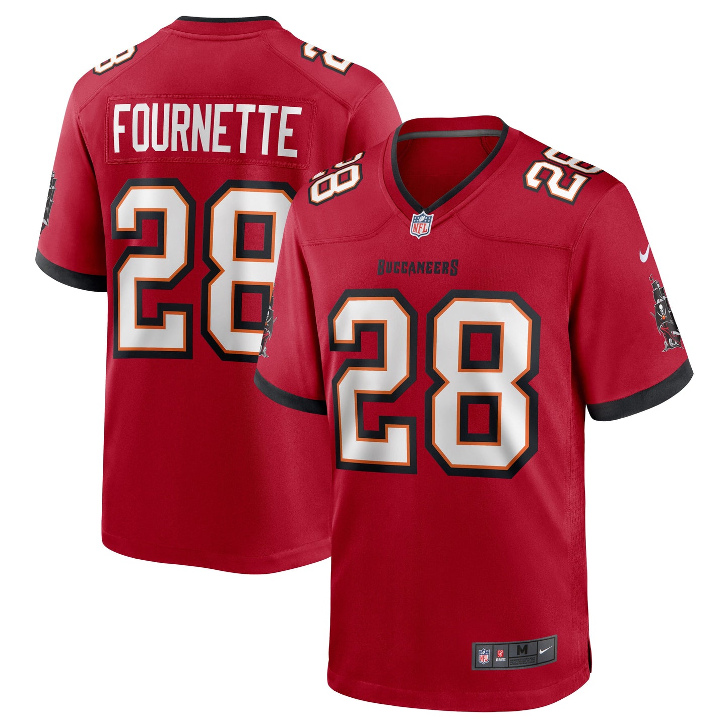 Tampa Bay Buccaneers Leonard Fournette NFL jersey front view