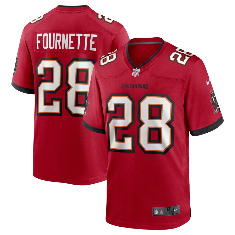 Tampa Bay Buccaneers Leonard Fournette NFL jersey front view
