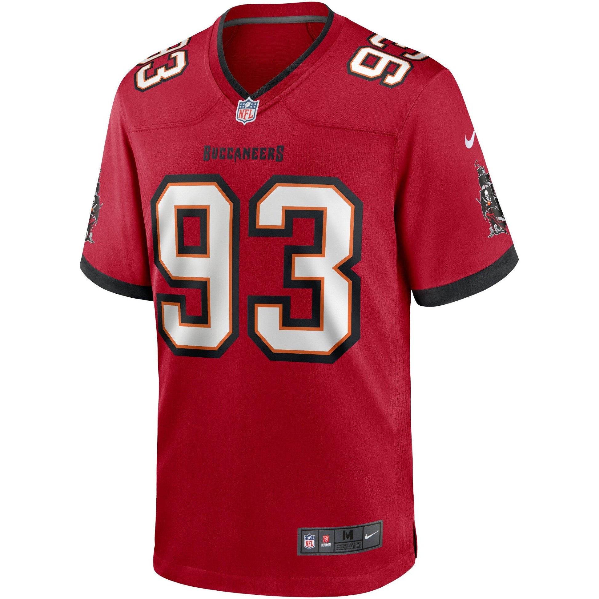 Tampa Bay Buccaneers Ndamukong Suh NFL jersey front view