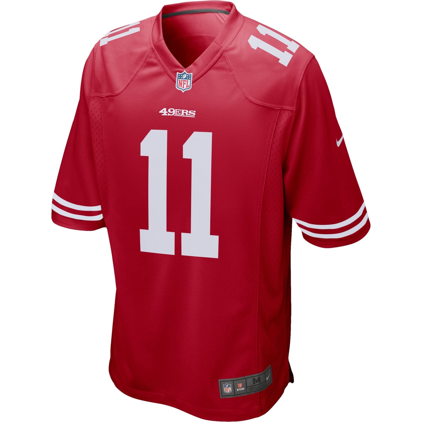 San Francisco 49ers Marquise Goodwin Scarlet NFL jersey front view