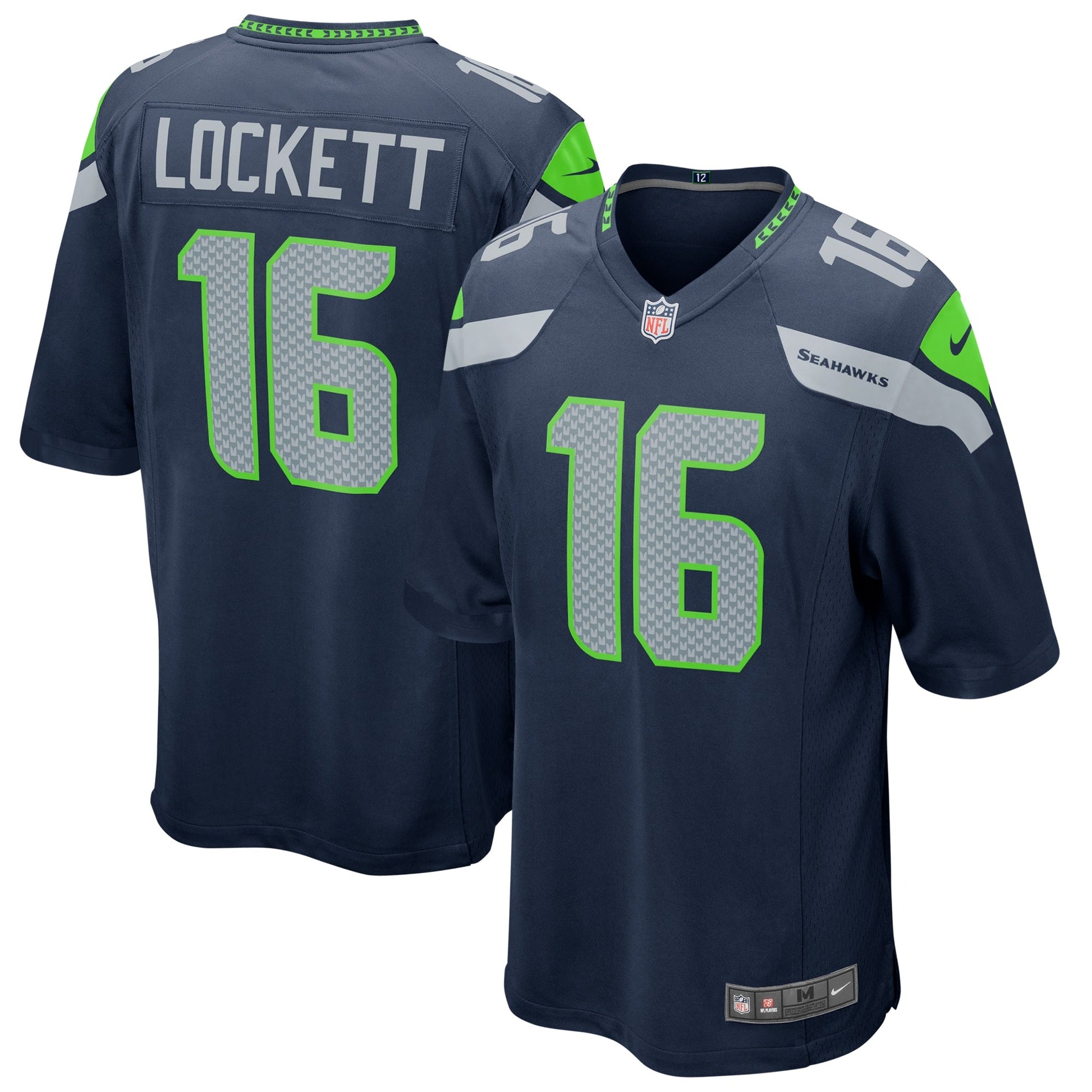 Seattle Seahawks Tyler Lockett College NFL jersey front view