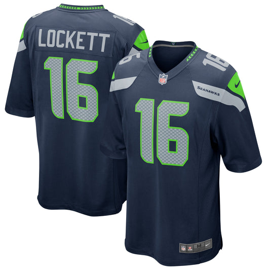 Seattle Seahawks Tyler Lockett College NFL jersey front view