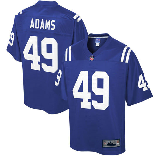 Indianapolis Colts Matthew Adams Big Tall NFL jersey front view