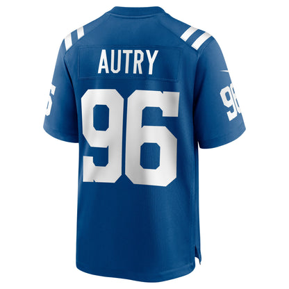 Indianapolis Colts Denico Autry NFL jersey front view