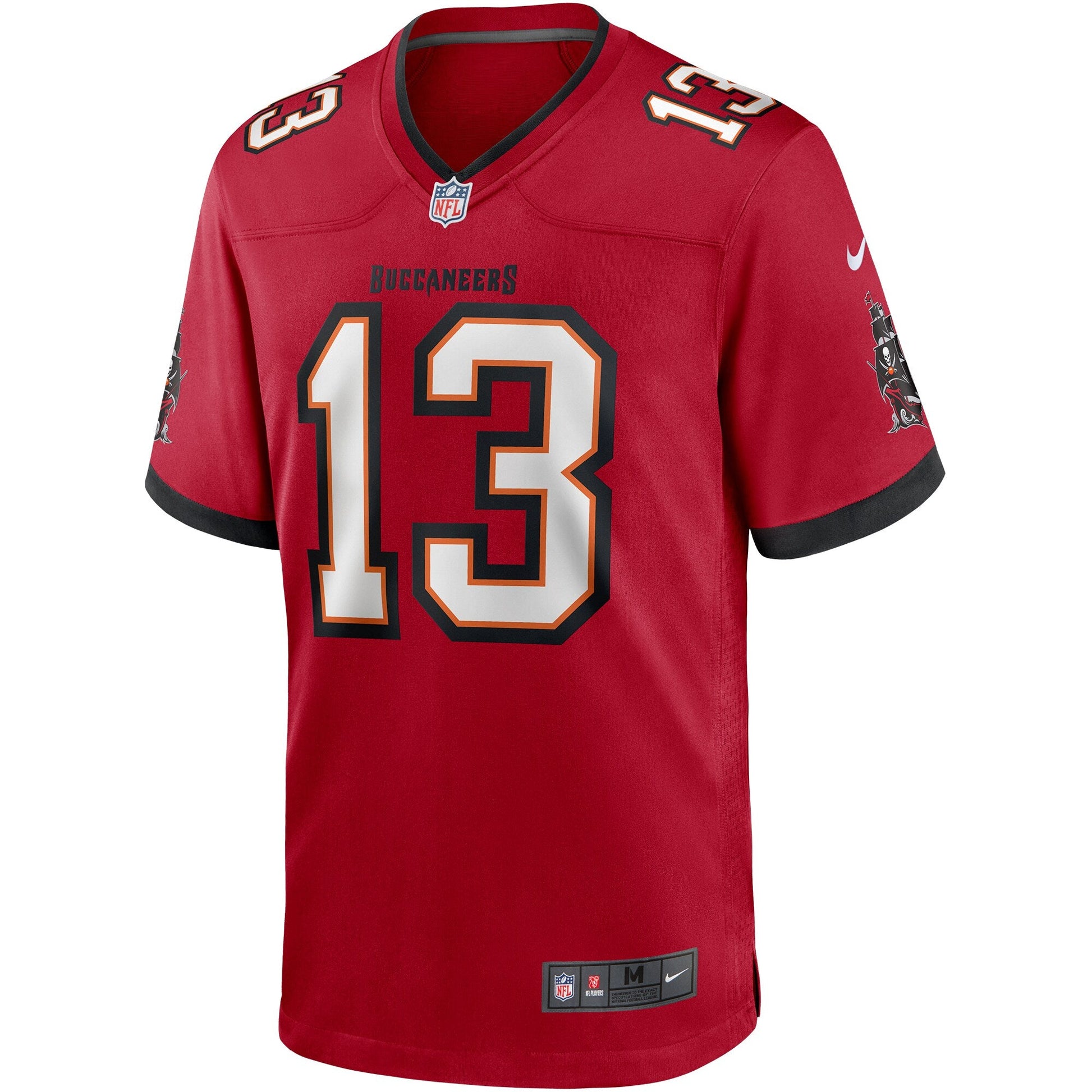 Tampa Bay Buccaneers Mike Evans NFL jersey front view