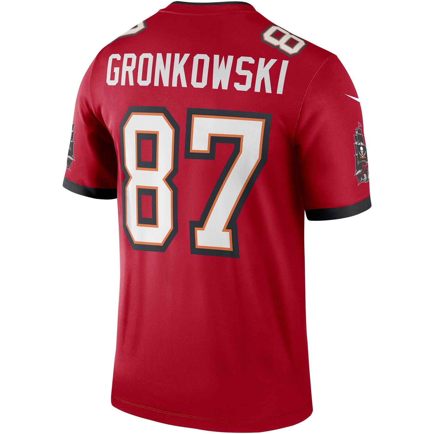 Tampa Bay Buccaneers Rob Gronkowski Legend NFL jersey front view