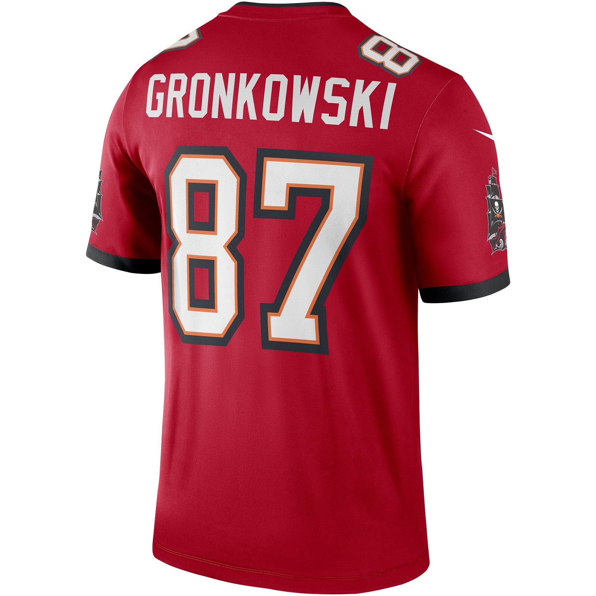 Tampa Bay Buccaneers Rob Gronkowski Legend NFL jersey front view