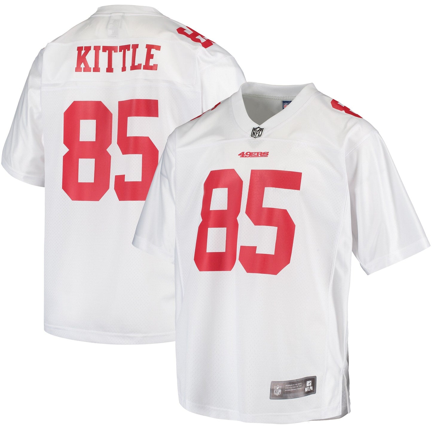 San Francisco 49ers George Kittle NFL jersey front view