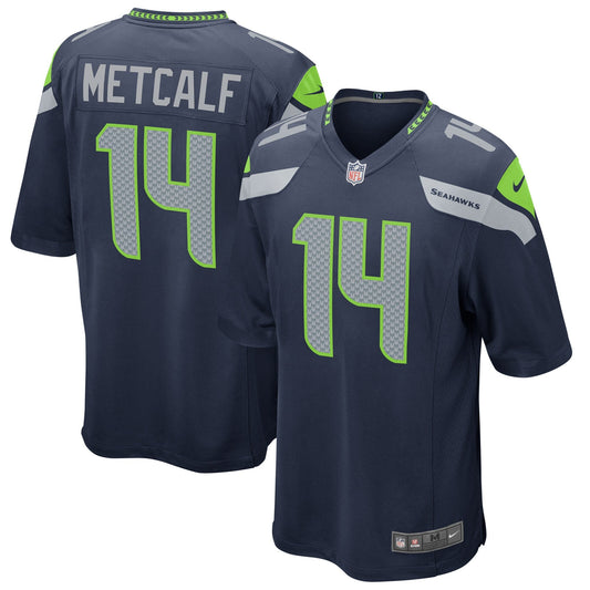Seattle Seahawks Dk Metcalf College NFL jersey front view