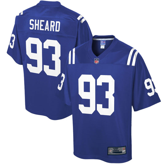Indianapolis Colts Jabaal Sheard Big Tall NFL jersey front view