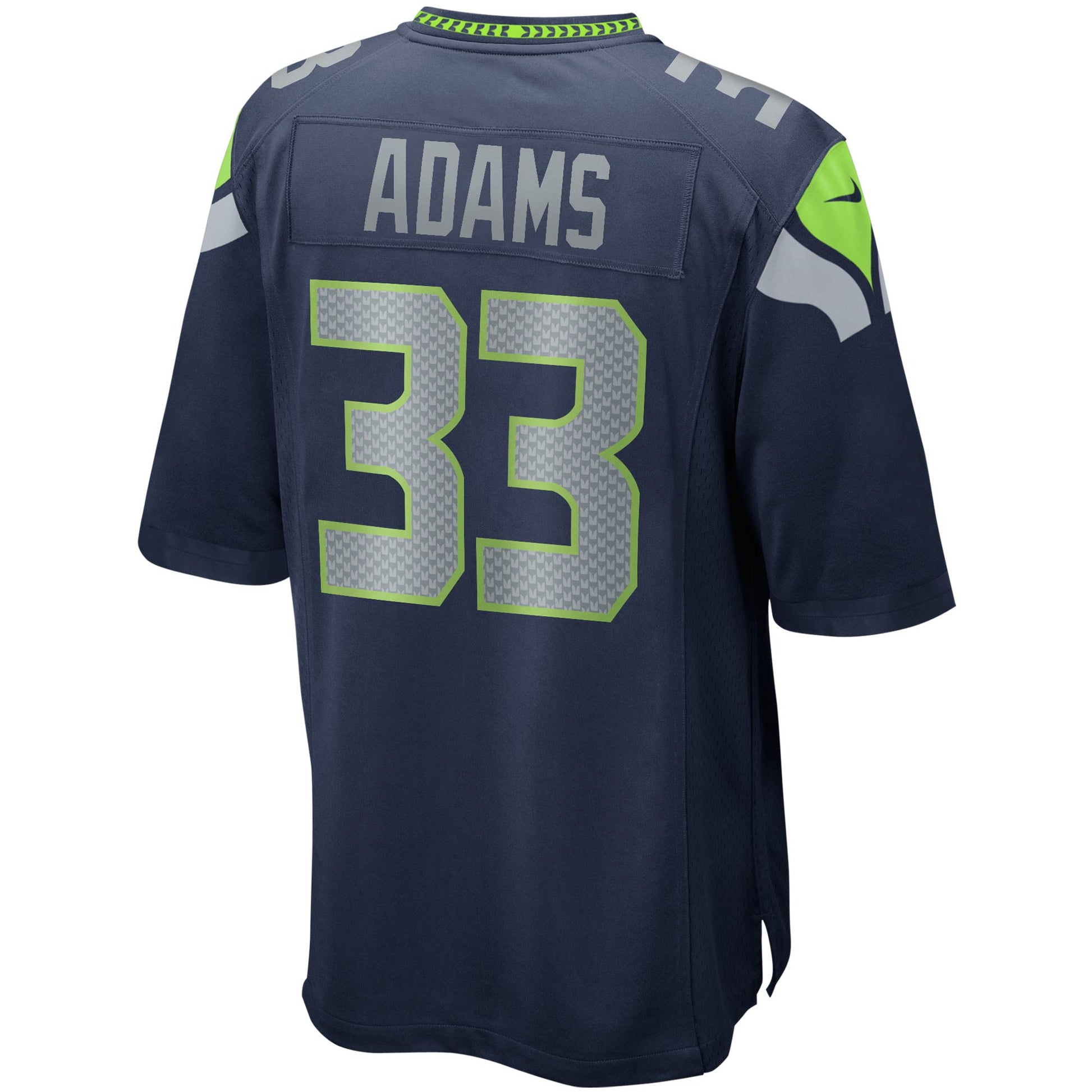 Seattle Seahawks Jamal Adams College NFL jersey front view