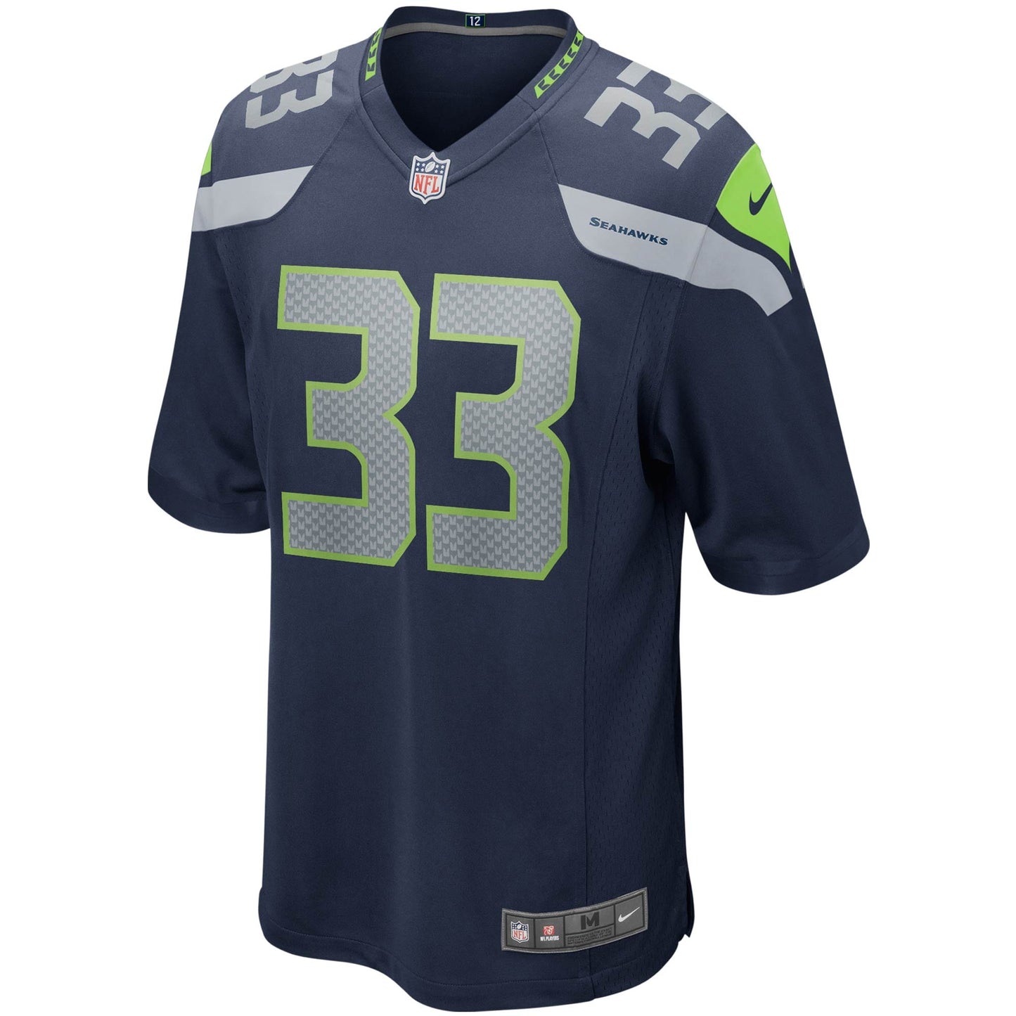 Seattle Seahawks Jamal Adams College NFL jersey front view