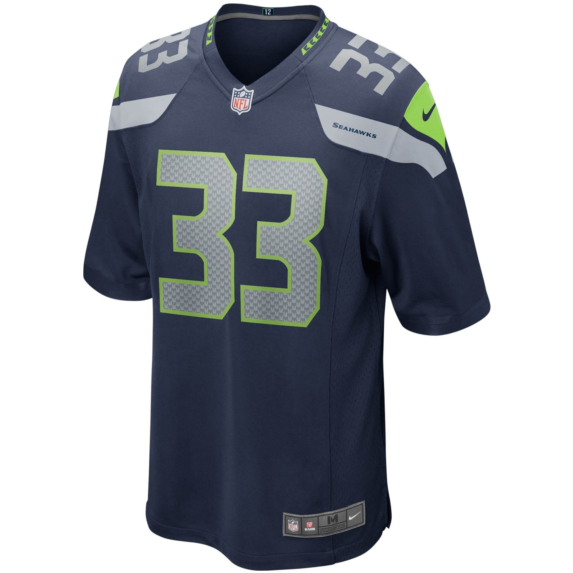 Seattle Seahawks Jamal Adams College NFL jersey front view