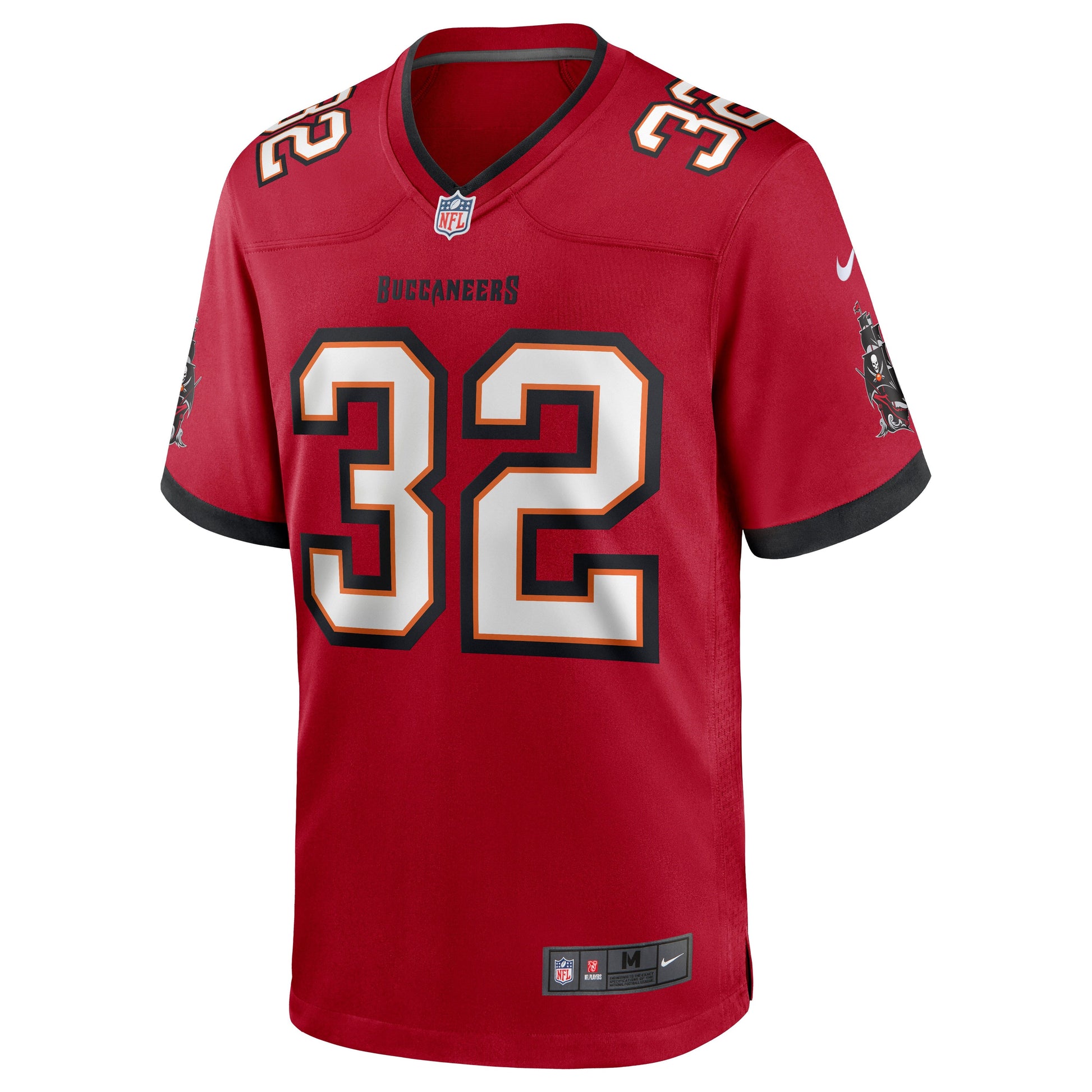 Tampa Bay Buccaneers Mike Edwards NFL jersey front view
