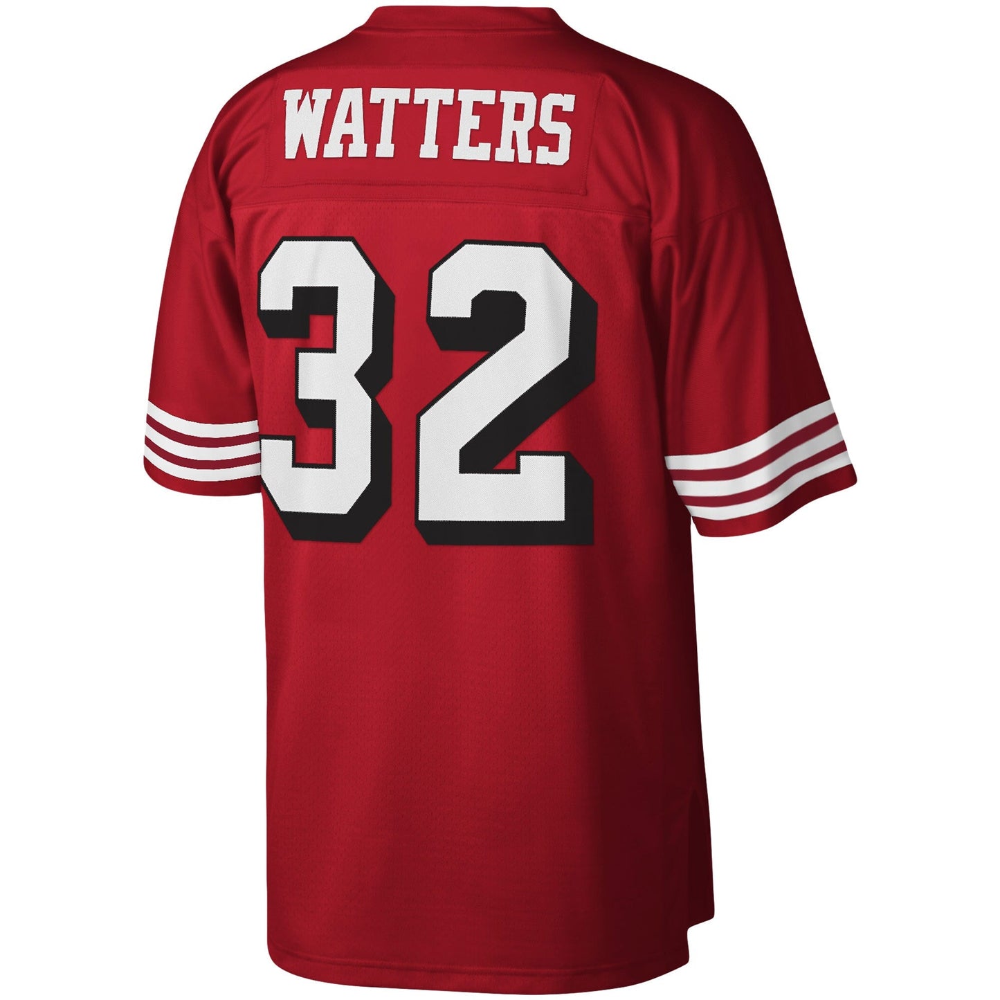San Francisco 49ers Ricky Watters Scarlet Legacy NFL jersey front view