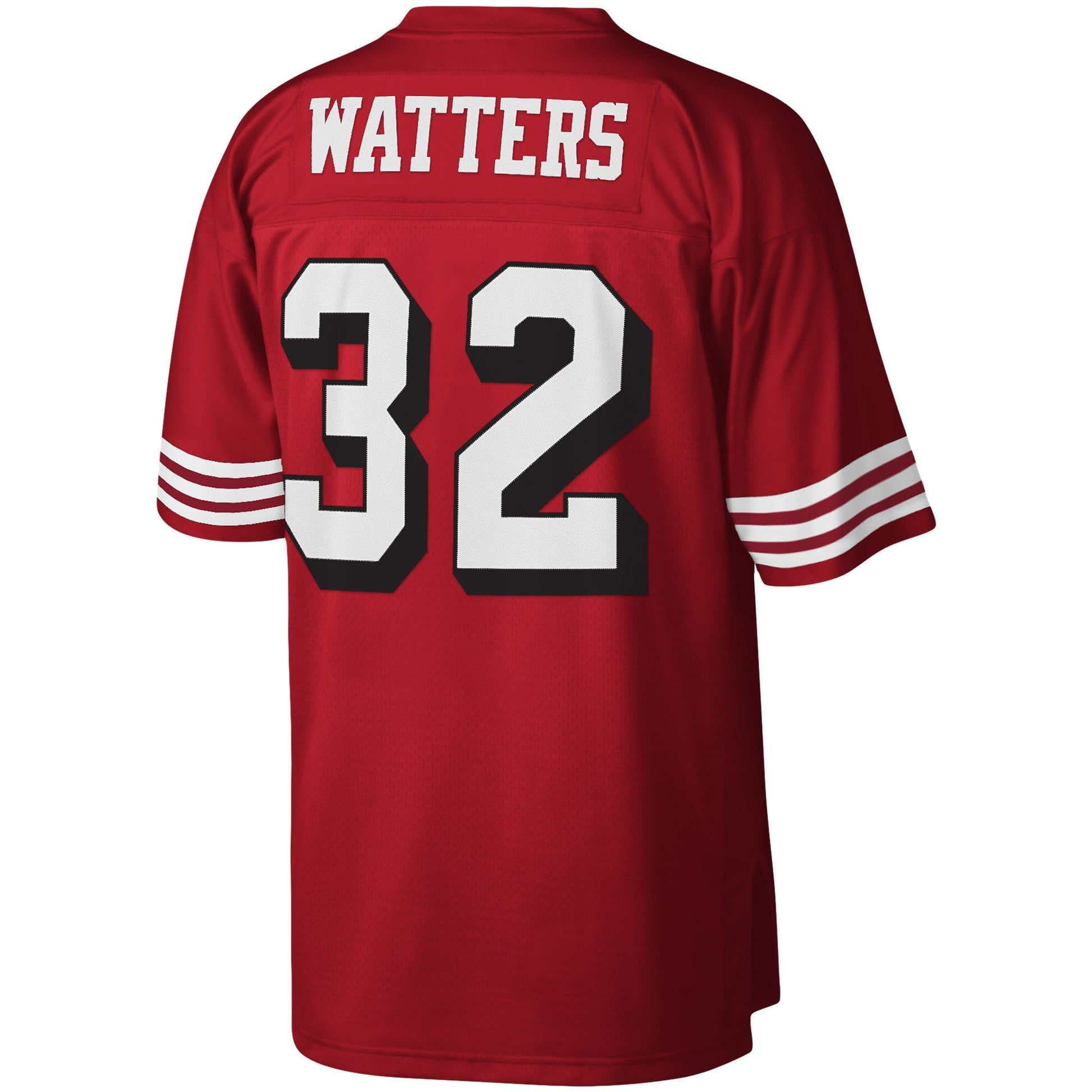 San Francisco 49ers Ricky Watters Scarlet Legacy NFL jersey front view