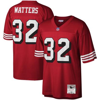 San Francisco 49ers Ricky Watters Scarlet Legacy NFL jersey front view