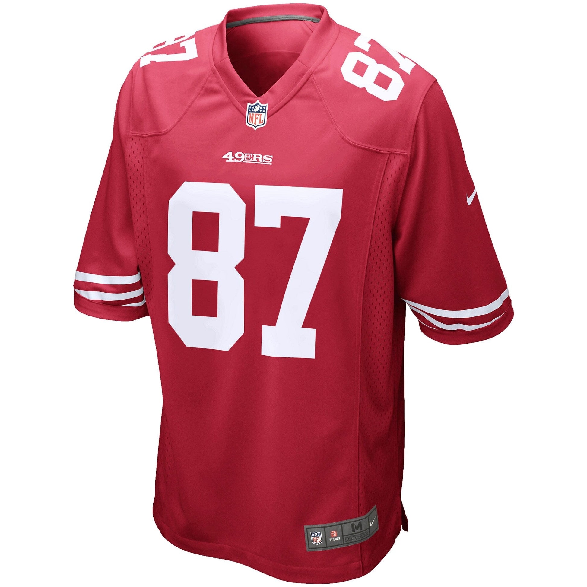 San Francisco 49ers S Dwight Clark Cardinal NFL jersey front view