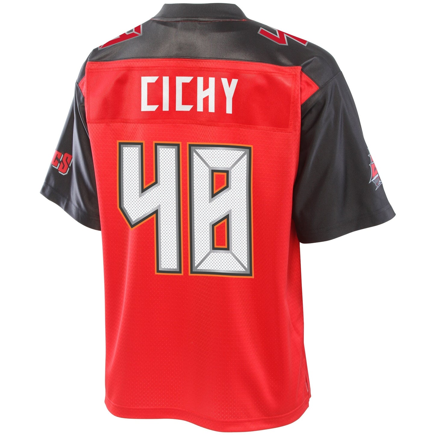 Tampa Bay Buccaneers Jack Cichy Big Tall NFL jersey front view