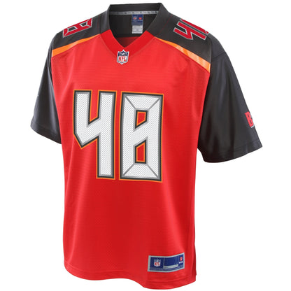 Tampa Bay Buccaneers Jack Cichy Big Tall NFL jersey front view